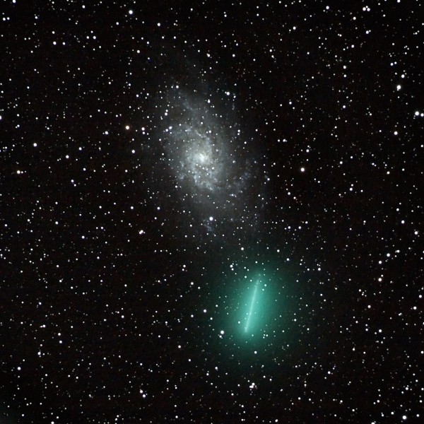 Comet Tuttle & M33 - January 2, 2008