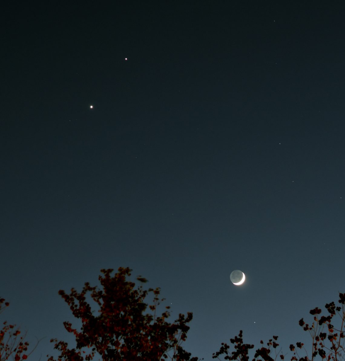 Venus, Jupiter, & the Moon
December 1, 2008