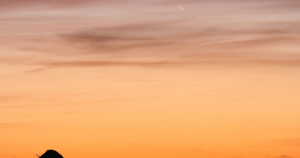 Comet PanSTARRS - March 11, 2013, Canyonlands NP