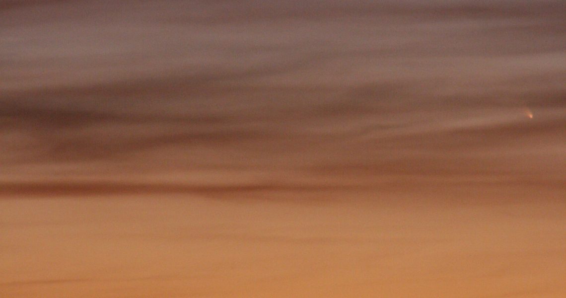 Comet PanSTARRS - March 11, 2013, Canyonlands NP