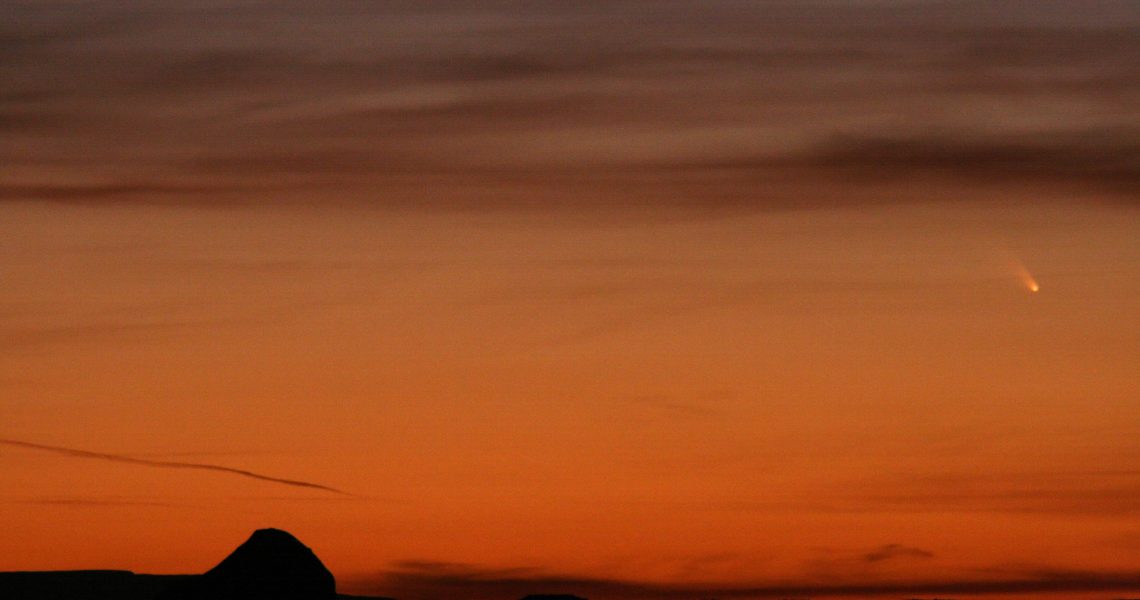 Comet PanSTARRS - March 11, 2013, Canyonlands NP