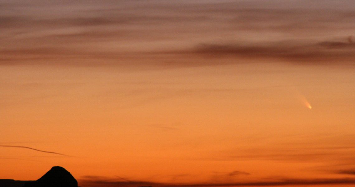 Comet PanSTARRS - March 11, 2013, Canyonlands NP