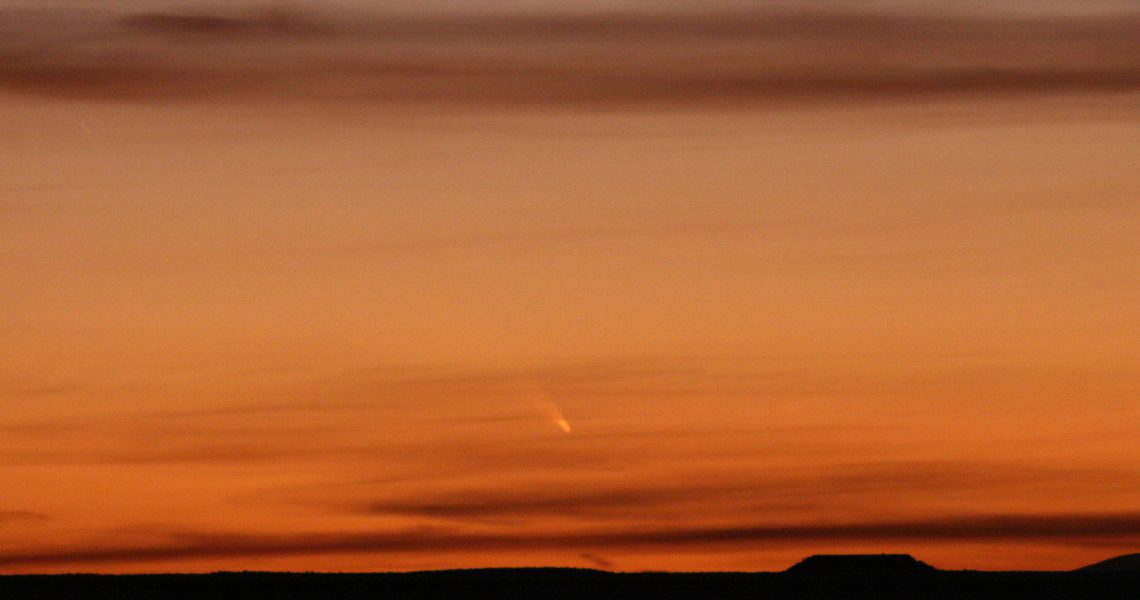 Comet PanSTARRS - March 11, 2013, Canyonlands NP