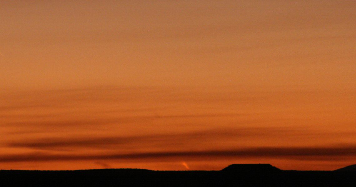 Comet PanSTARRS - March 11, 2013, Canyonlands NP